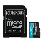 Cartão de memória Kingston microSD de 128GB Canvas Go Plus - 170MB/s, com adaptador - SDCG3/128GB