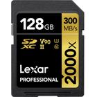 CARTÃO DE MEMÓRIA LEXAR 128GB PROFESSIOAL 2000x UHS-II SDXC