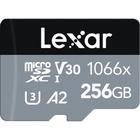 Cartão de memória lexar micro sd 256gb 1066x uhs-i 160mb/s