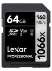 Cartão de memória Lexar Professional 1066x 64GB SDXC UHS-I