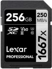 Cartão de memória Lexar Professional 1667x 256GB SDXC UHS-II