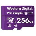 Cartão De Memória Micro-SD 256 GB WD PurpleT Intelbras Durabilidade 5x Maior, Gravação Contínua 24/7