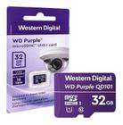 Cartão de Memória Micro sd 32GB Intelbras Cameras Segurança 16TBW Wd Purple