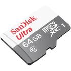 Cartão de Memória Micro SD 64GB Sandisk ULTRA CLASSE 10