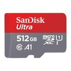 Cartão de Memória Micro Sd Sandisk 512gb Micro Sd Ultra Velocidade de Leitura até 150Mbs