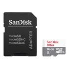 Cartão de Memória Micro SD Sandisk Ultra 80 MB/s C10 com Adaptador 16 GB