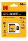 Cartão de Memória MicroSD Kodak 64Gb