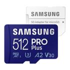 Cartão de Memória Samsung 512GB Micro SD Pro Plus