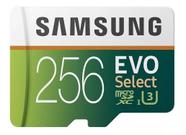 Cartão De Memória Samsung evo micro sd 256GB