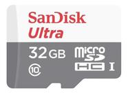 Cartão De Memória Sandisk 032G- Ultra Com Adaptador Sd 32Gb