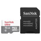 Cartão de Memória SanDisk 16GB Micro SD com Adaptador Classe 10