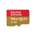 Cartão de Memória SanDisk Extreme 128GB microSDXC UHS-I com Adaptador