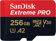 Cartão de Memória SanDisk Extreme PRO microSDXC 256GB UHS-I