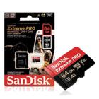 Cartão de Memória SanDisk Extreme Pro microSDXC 64Gb 200-90MB