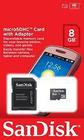 Cartão De Memória Sandisk Micro Sd 8Gb + Adaptador