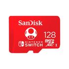 Cartão de Memória SanDisk Micro SD Nintendo Switch 128GB - SDSQXAO-128G-GNCZN