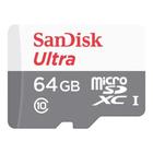 Cartão de Memória SanDisk Micro Ultra SD Classe 10 64GB 100MB/S Câmeras WI-FI Celular Smatphone Tablet