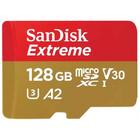 Cartão de Memória SanDisk MicroSD Extreme 128GB Classe 10 - SDSQXAA-128G-GN6A