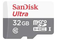 Cartão De Memória Sandisk Sdsqunb-032g-gn3ma Ultra Com Adaptador Sd 32gb