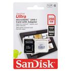 Cartão de Memória SanDisk Ultra - 256GB - Micro SDXC UHS-I