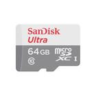 Cartão de memória SanDisk Ultra 64GB microSDXC Class 10 com adaptador