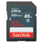 Cartao de Memoria SD Sandisk C10 32GB 100MBS SDHC Ultra - (SDSDUNR-032G-GN6IN)