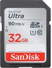 Cartão de Memória SDHC UHS-I SanDisk Ultra 32GB - 90MB/s, C10, U1, Full HD, SDSDUNR-032G-GN6IN