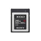 Cartão de Memória Sony XQD Série G 240GB - Velocidade de Leitura 440MB/s. Capacidade 400MB/s
