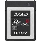 Cartão de memória xqd sony 120gb g series - qd-g120f