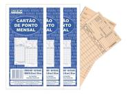 Cartão De Ponto Mensal Sd 86x180 Spiral 100 Un Kit 3