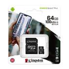 Cartao Kingston MicroSD Canvas Select Plus Class 10UHSI 64GB