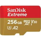 Cartão Memória Extreme Micro Sd Xc 256Gb (190Mb/S)