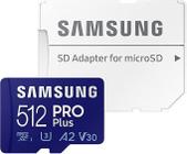 Cartão Memória Microsd Samsung 512Gb 160Mbs Com Adaptador Sd