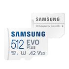 Cartão Memória Samsung 512Gb Micro Sd Evo Plus Com Adapt