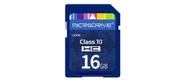 Cartão Memória SDHC Microdrive 16GB Classe 10 - Ultra HD 4K