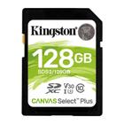 Cartão Memória SDXC 128GB Canvas Select Plus 100MBs Kingston