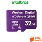 Cartão Micro SD 32GB 16TBW p/ Segurança Eletrônica