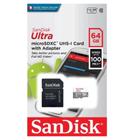 Cartão Micro Sd 64gb Ultra Clase 10 MicroSDXC UHS-I 100mb/S