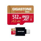 Cartão Micro SD Gigastone 512GB com leitor de cartão USB 3.2 tipo C