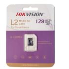 Cartão Micro SD Hikvision 128GB Class 10 Para Segurança Eletronica