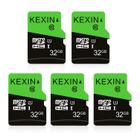 Cartão Micro SD KEXIN 32GB, pacote com 5, com adaptador SD UHS-I C10 U1