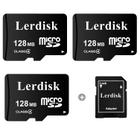 Cartão Micro SD Lerdisk, pacote de 3 de 128 MB, apenas para arquivos pequenos