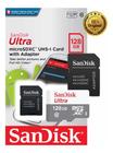 Cartão Micro Sd Sandisk Ultra 128gb Sdxc A1 Switch