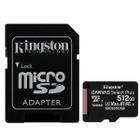 Cartao Microsd 512GB Kingston 100MB/s SDCS2/512GBS