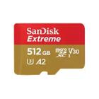 Cartao Microsd 512GB Sandisk Extreme 4K 190MB/s SDSQXAV-512G-GN