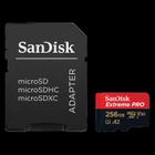 Cartão MicroSDXC 256Gb SanDisk Extreme Pro 200Mb/s UHS-I / V30 / U3 / A2 com Adaptador SD