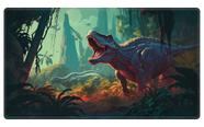 Cartão Playmat EDGFRTOIO Jungle Dinosaur T-Rex para carro MTG/TCG