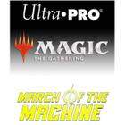 Cartão Playmat Ultra PRO White costurado para MTG March of The Machines Aftermath ft. Deificação