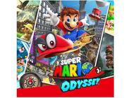 Cartão Presente Digital Nintendo R$299,00 - Super Mario Odyssey