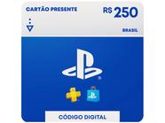 Cartão Presente Digital PlayStation Store R$ 250,00 Sony PlayStation